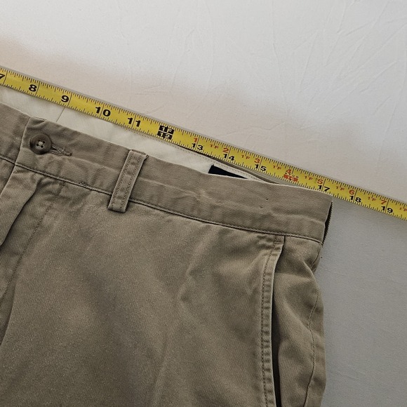 Vintage Polo Ralph Lauren Pleated Chinos 34x30 Khaki Tan Golf Pants Country Club - Picture 10 of 12